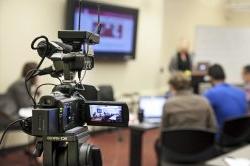 camera recording classroom